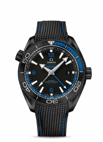 Omega Seamaster Planet Ocean 600M Co-Axial 45.5 Master Chronometer GMT Deep Black Blue 215.92.46.22.01.002 (21592462201002)